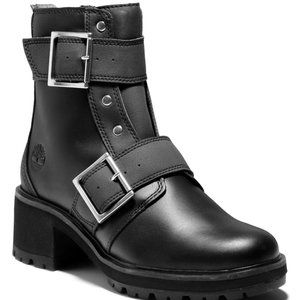 Timberland Kori Park Moto Boot|  8.5 | Black Leather | Great Condition